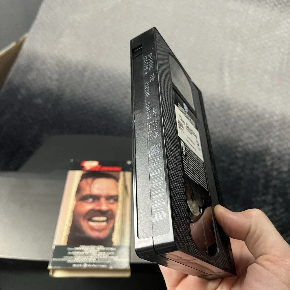 The Shining (VHS, 1990) Jack Nicholson, Stanley Kubrick 1980 Warner Video